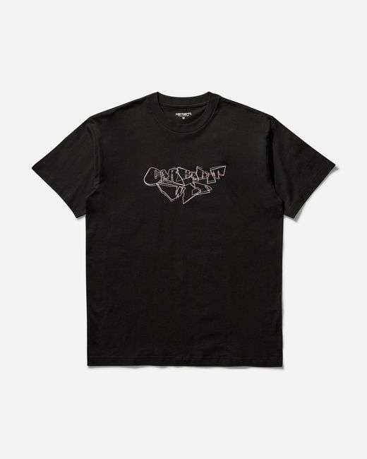 Carhartt Black Screwed Up Script T-Shirt for men