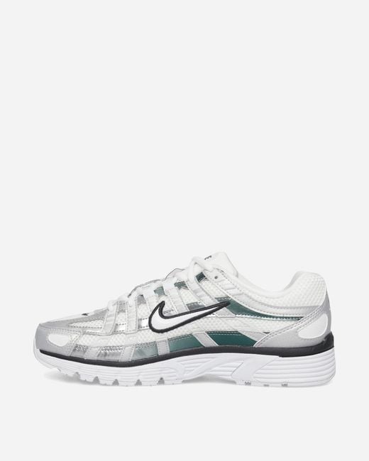 Nike White Women S P-6000 Sneakers / Off