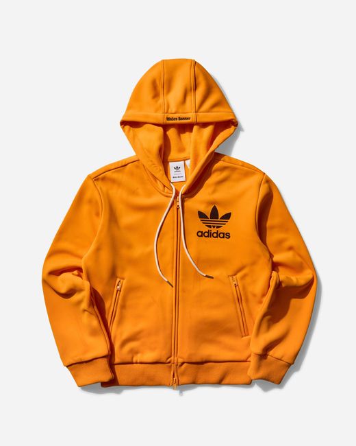 Adidas Orange Wales Bonner Track Hoodie Eqt for men