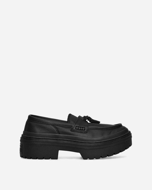 Converse Black S Chuck Taylor All Star Lugged Heel Platform Loafers