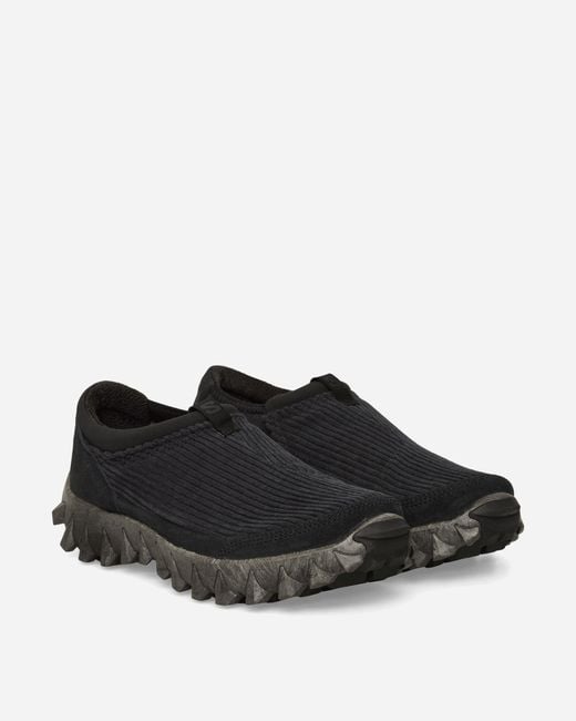 Salomon Black Snowclog Corduroy Sneakers for men