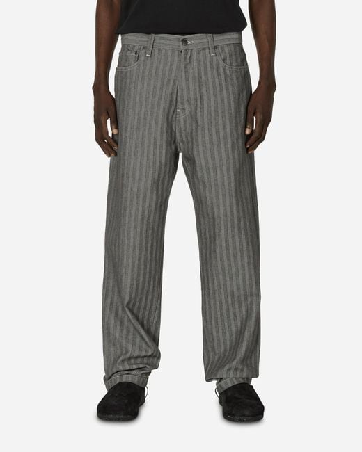 Carhartt Gray Menard Pants (Rinsed) for men