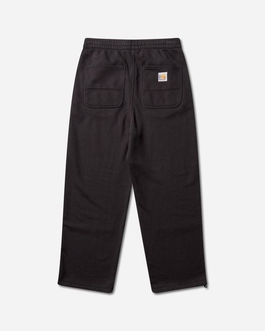 Carhartt Black Men S Double Knee Sweatpants for men