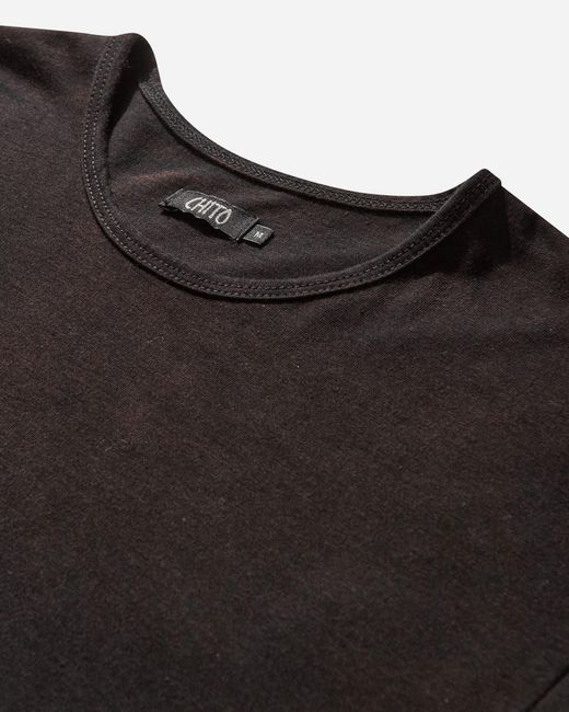 Chio Black Men S Static Finesse Pup T-shirt for men