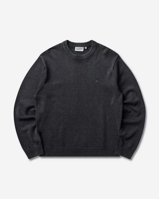 Carhartt Blue Kori Sweater (Garment Dyed) for men