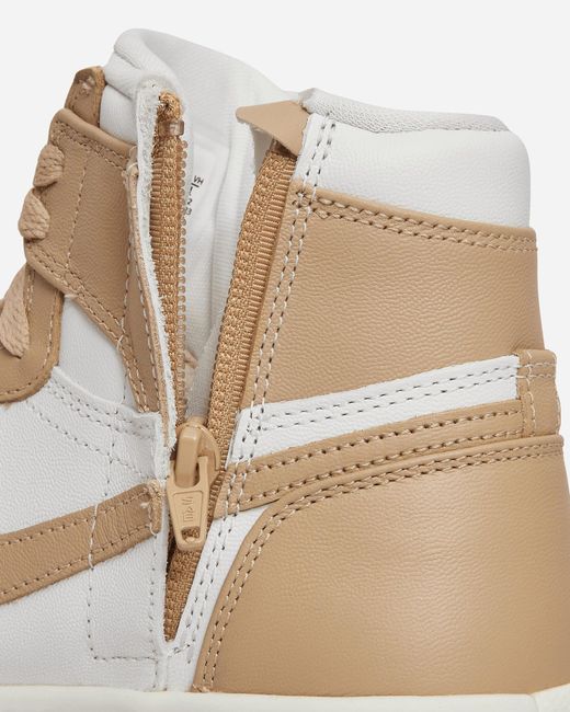 Nike Natural Wmns Air Jordan 1 Elevate High Sneakers White / Desert for men