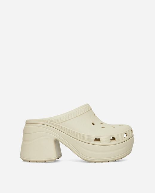 CROCSTM White Siren Clogs Bone