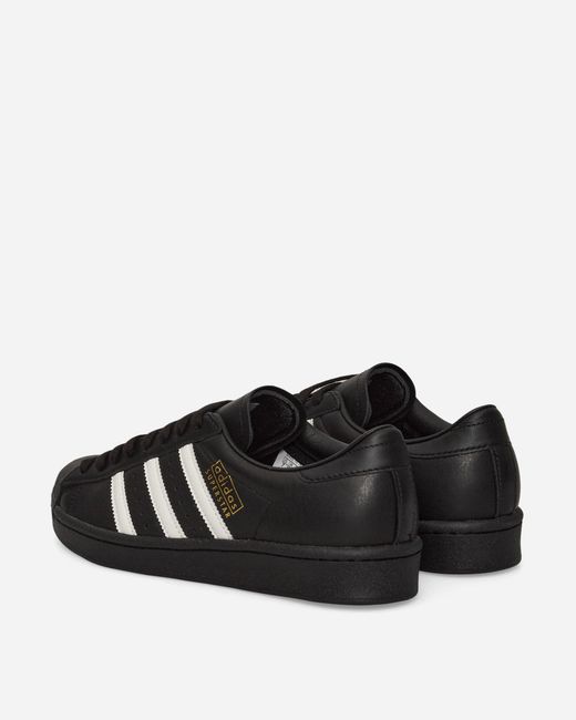 Adidas Black Superstar Vintage Sneakers Core / Core White for men