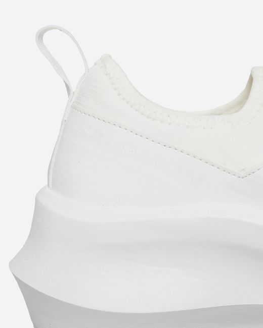 Comme des Garçons White Salomon Slip-on Platform Sneakers for men