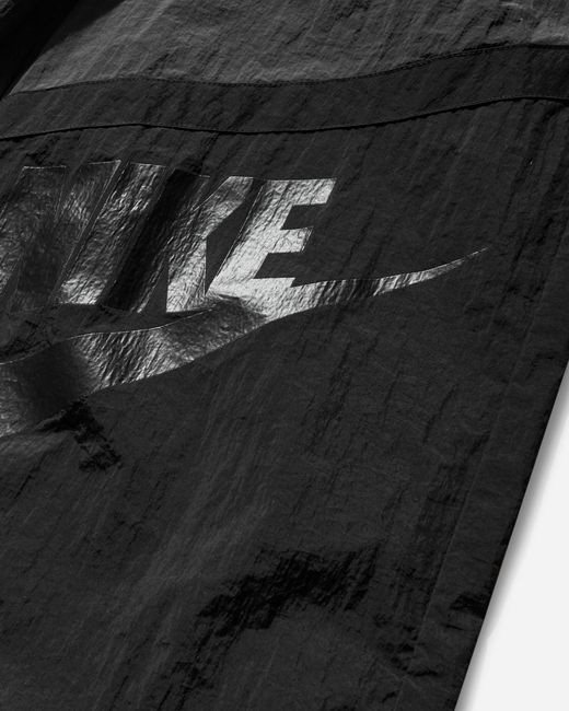 Nike Gray Loose Woven Open-Hem Pants Anthracite