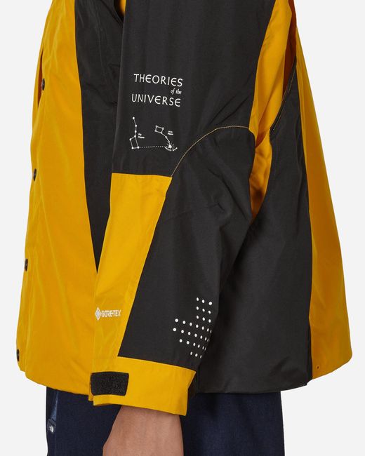 The North Face Orange Gore-tex Multi-pocket Jacket Black / Simmit Gold for men