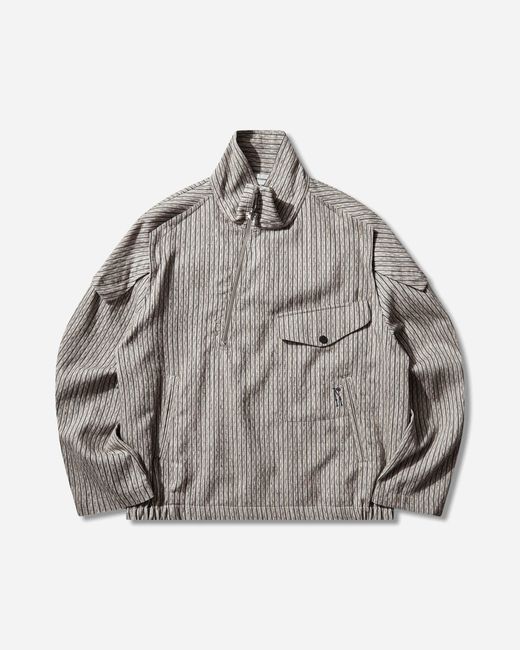 Kiko Kostadinov Gray S Farkas Pullover Jacket Tan for men