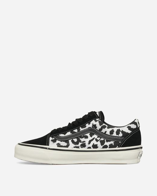 Vans Multicolor Premium Old Skool Leopard Sneakers Black / White for men