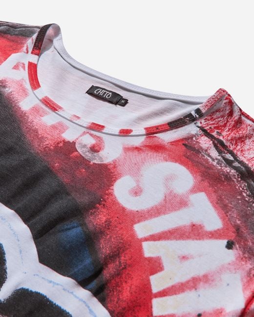Chio Pink Men S Paris T-shirt for men
