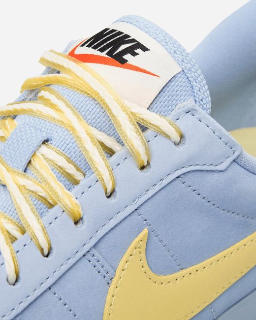 Nike Blue Astrograbber Sneakers Aluminum / Soft Yellow for men