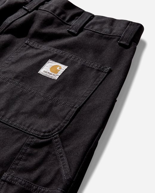 Carhartt Black Men S Og Single Knee Pants (stone Washed) for men