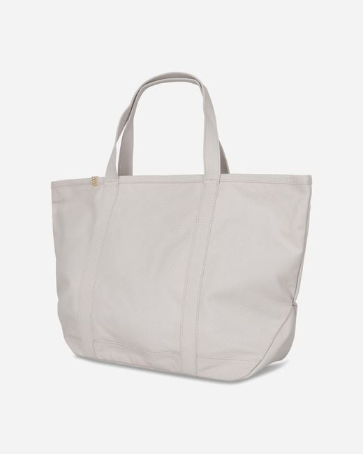Visvim White Juneau Tote (M) Ivory for men
