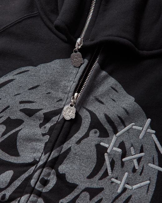 Chio Black S Reflective Finesse Pup Full Zip After Hoodie for men