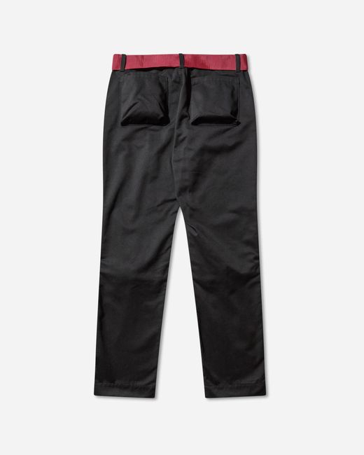 Undercover Black Men S Straps Trousers for men