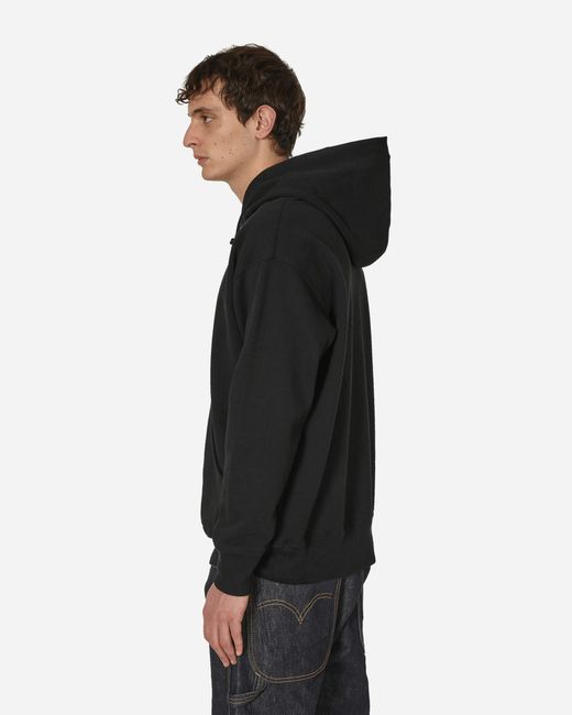 Comme des Garçons Black Logo Hooded Sweatshirt for men
