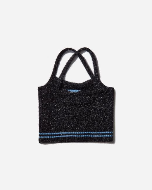 Hysteric Glamour Blue Women S Mouse Jacquard Camisole Black
