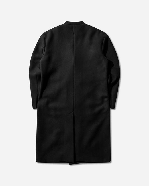 OAMC Black Men S Double Breasted Wool Coat for men