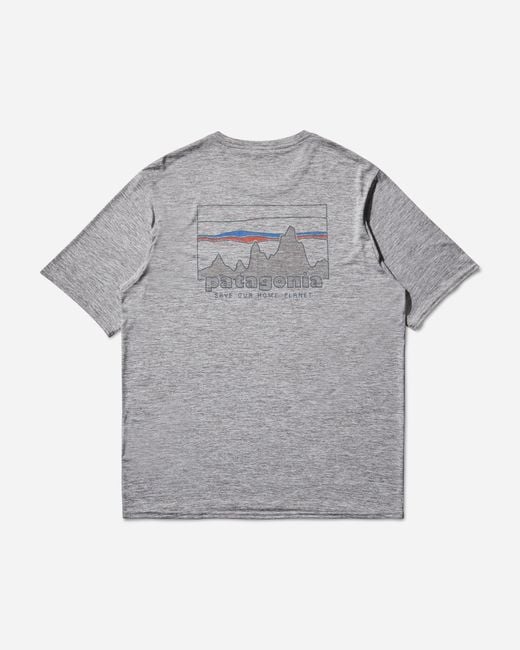 Patagonia Gray Men S Capilene® Cool Daily Graphic T-shirt for men