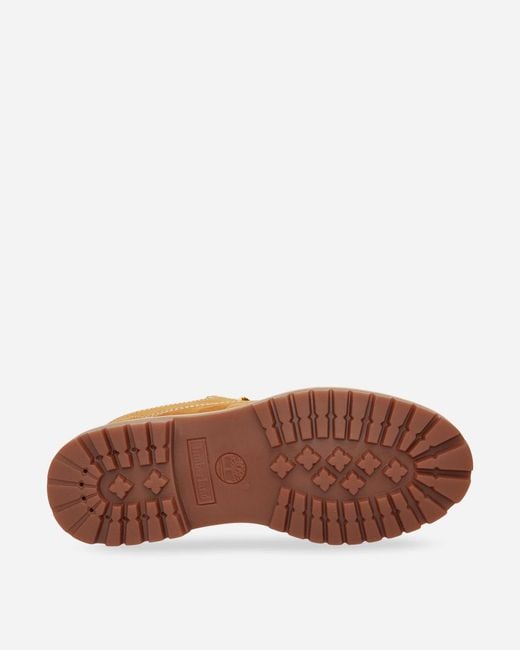 Timberland Brown Heritage Lace Up Shoes Wheat for men