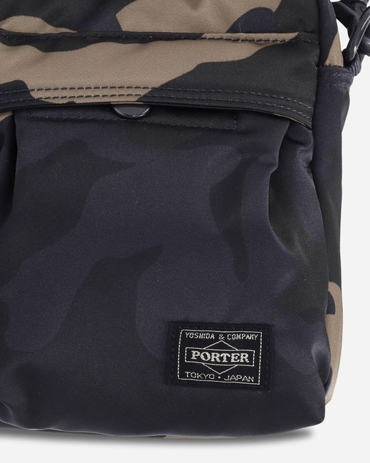 Porter-Yoshida and Co Blue Counter Shade Shoulder Woodland Khaki for men