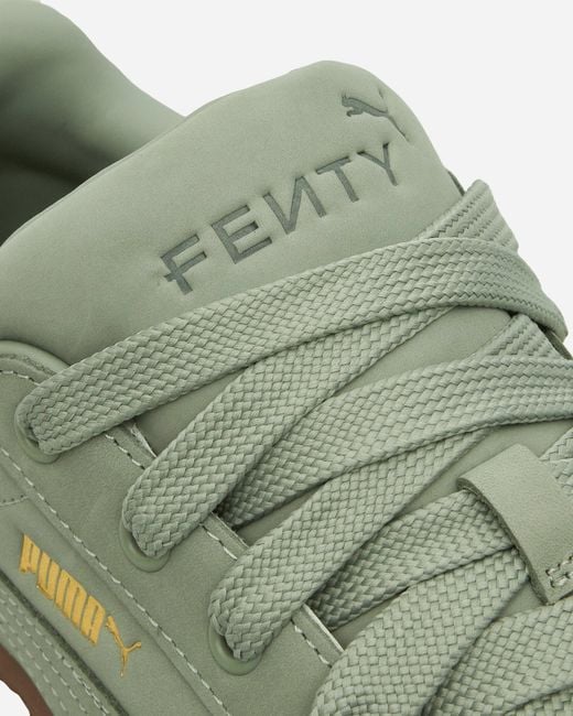 PUMA Fenty Creeper Phatty Nubuck Sneakers Green Fog for men
