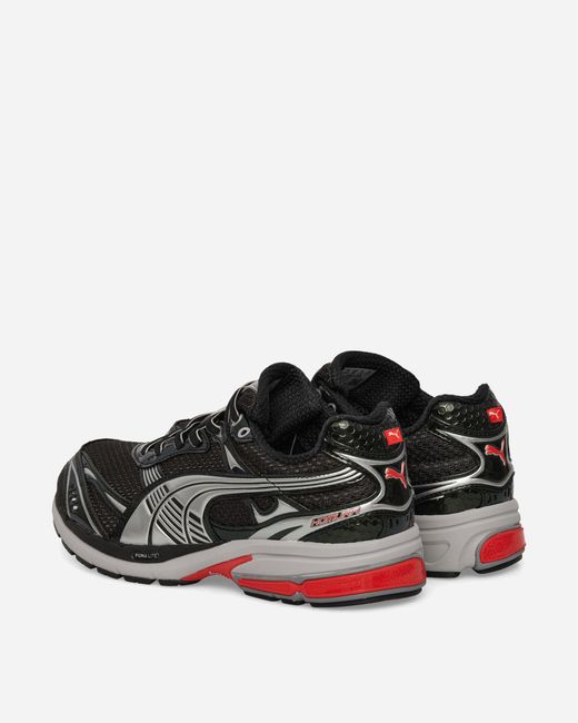 PUMA Black Homura Og+ Sneakers / Flat Medium Gray for men