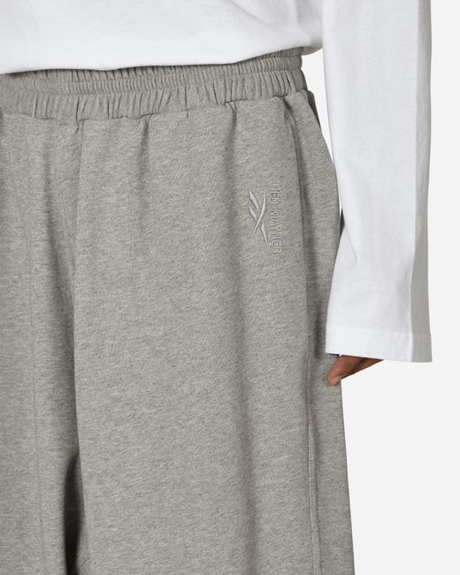 Reebok Gray Hed Mayner Oversized Sweatpants Melange for men