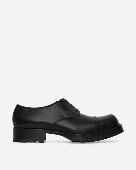 Random Identities Black Kicker Shoes for men