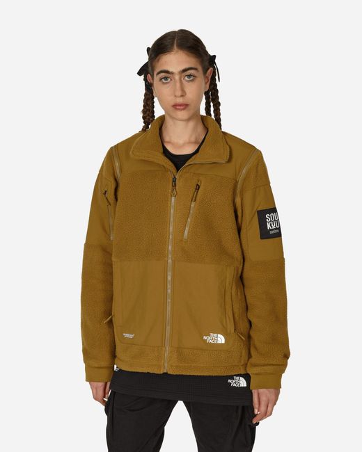The North Face Project X Natural Undercover Soukuu Zip-off Fleece Jacket Butternut