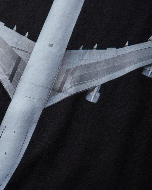 ERL Black Plane T-Shirt for men