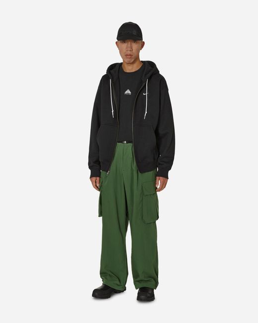 Gramicci Green F/ce Technical Cargo Wide Pants Olive for men
