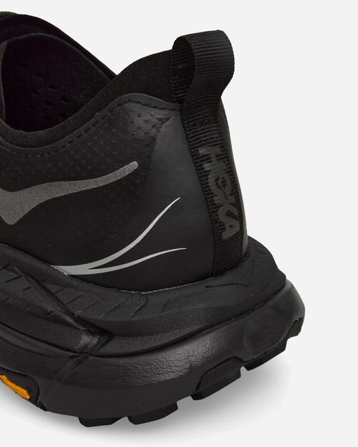 Hoka One One Black Mafate Speed 4 Lite Sneakers / Outer Orbit for men