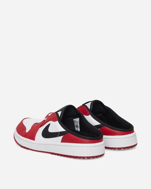 Nike Red Air Jordan Mule Golf Shoes Varsity for men