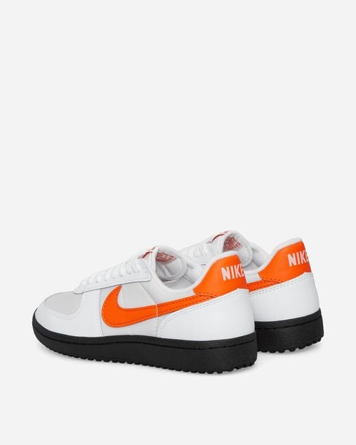 Nike White Field General 82 Sneakers / Blaze for men