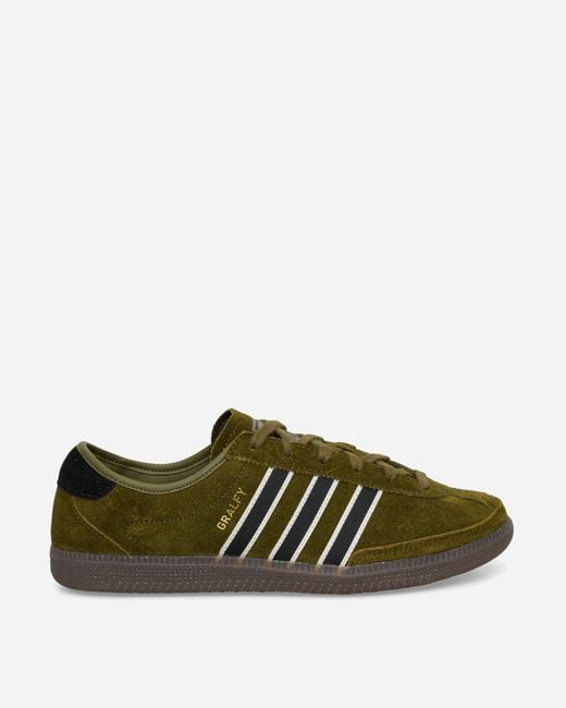 Adidas Green Gralfy Spzl Sneakers Olive / Core Black for men