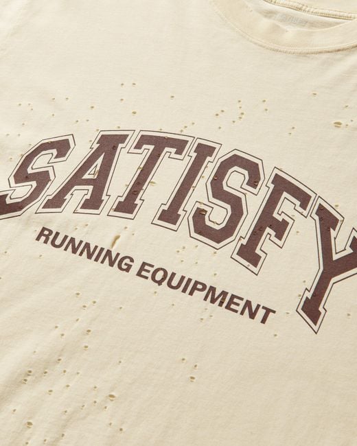 Satisfy Natural Men S Mothtech T-shirt Aged Transparent for men