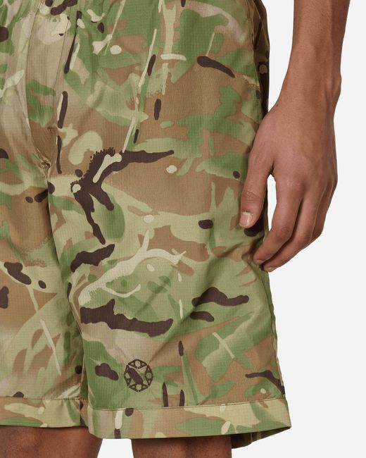 1017 ALYX 9SM Green Camo Logo Shorts Camouflage for men
