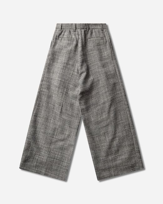 ERL Gray Tweed Pants for men