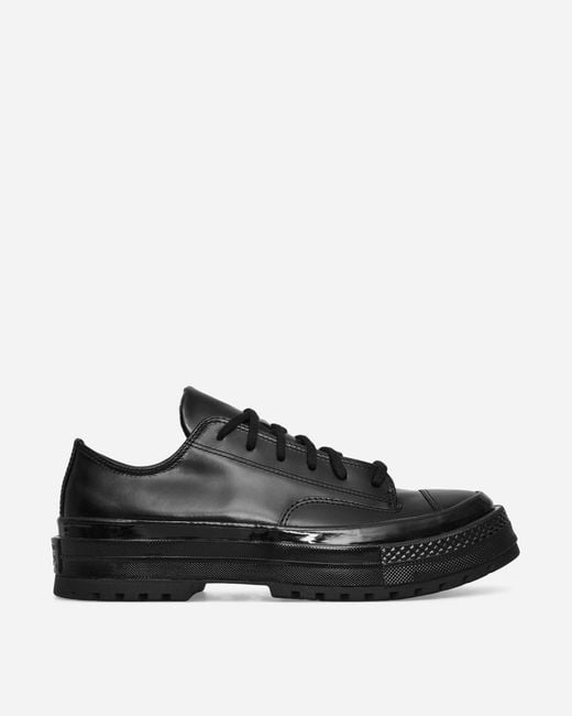 Converse Black Chuck 70 National Leather Sneakers for men