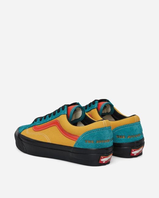 Vans Blue Julian Klincewicz Old Skool 36 Sneakers Mango Mojito for men
