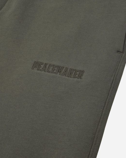 Oamc Peacemaker Green Men S Loose Fit Sweatpants for men