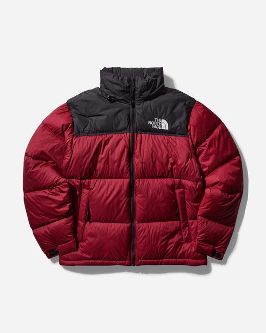 The North Face Red 1996 Retro Nuptse Jacket Beetroot for men