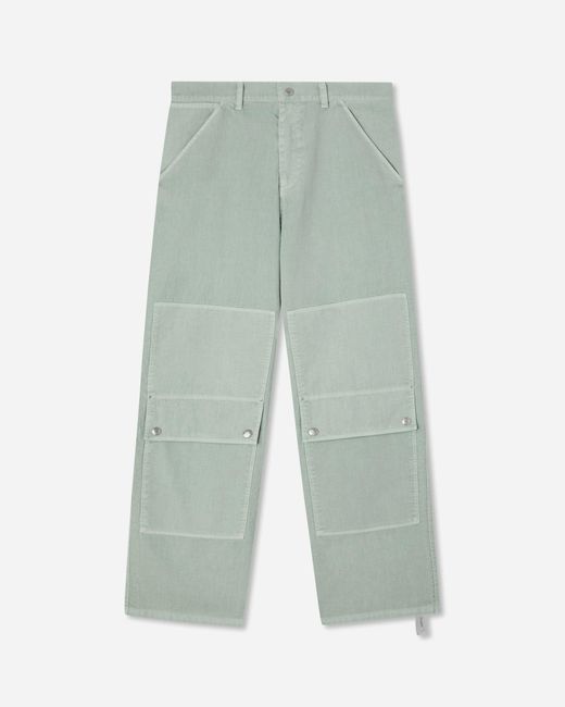 Oamc Peacemaker Green Chino Pants Ice Flow for men