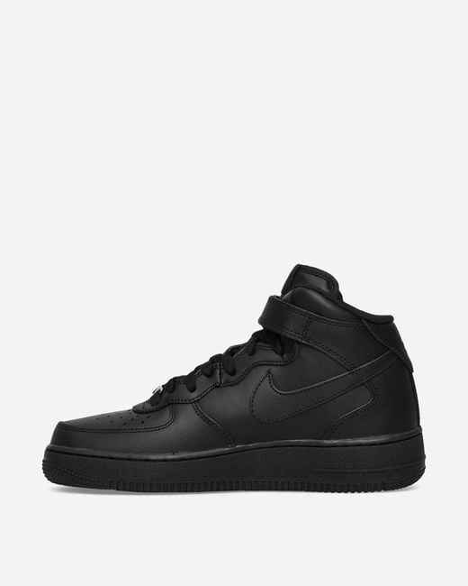 Nike Black Air Force 1 Mid 07 Sneakers for men
