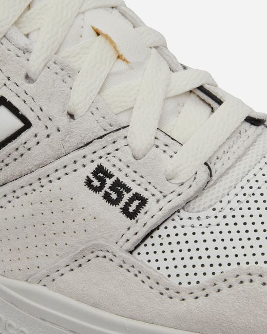 New Balance White 550 Sneakers Reflection / / Black for men